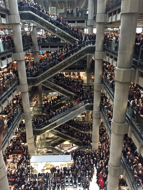 Remembrance Day at Lloyd's