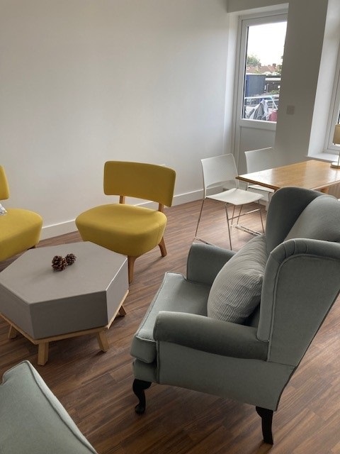 A refurbished room