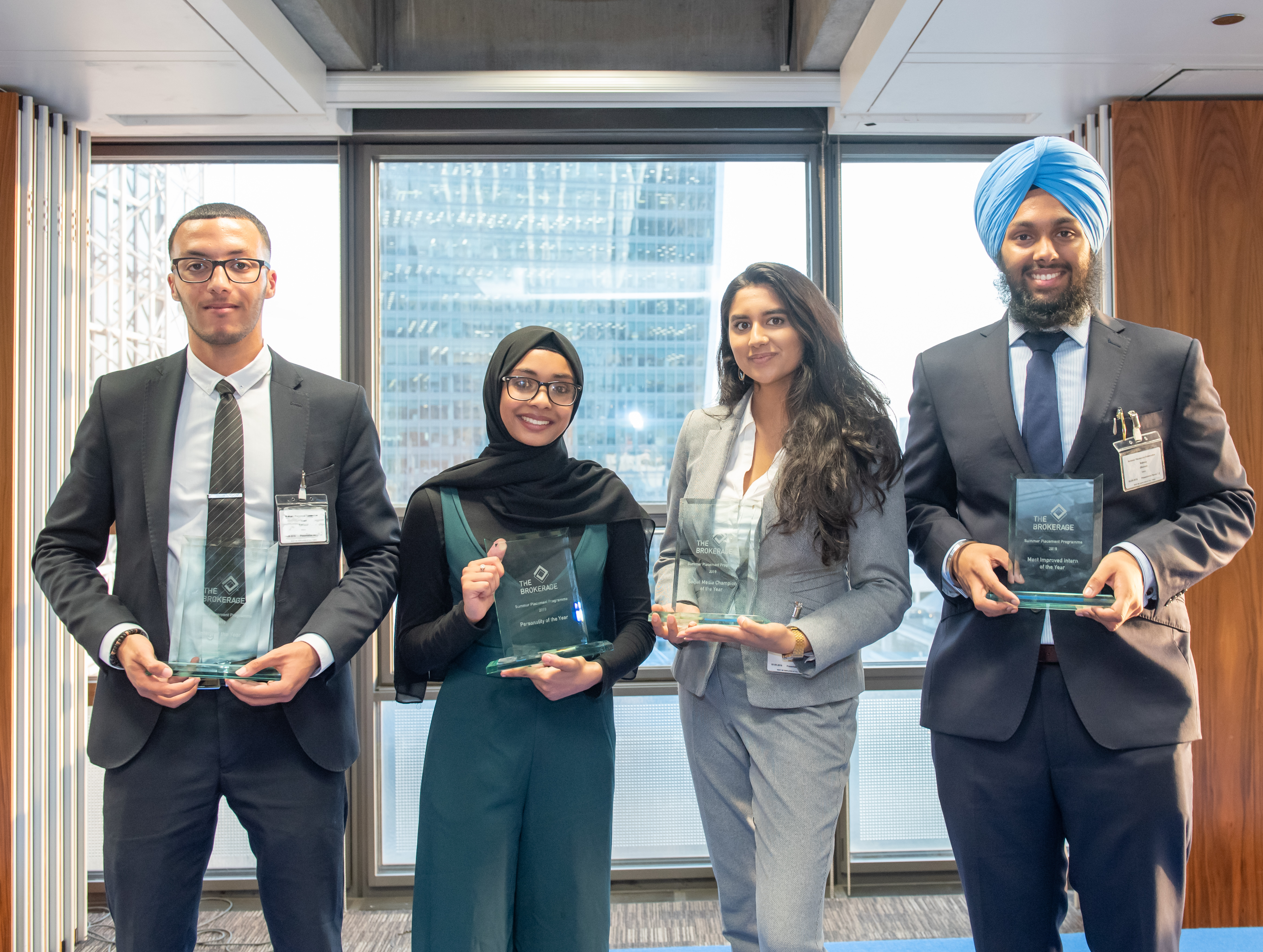 2019 Summer Placement Programme award winners