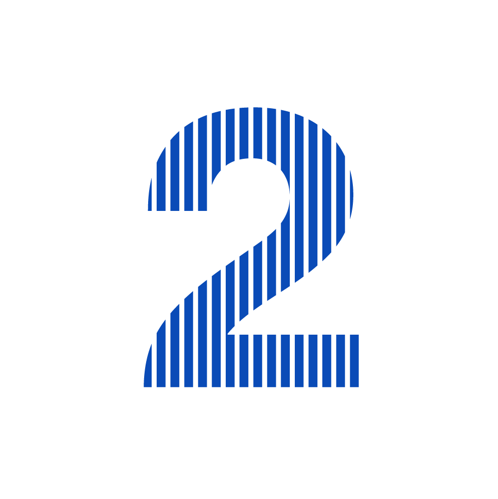 number 2 icon