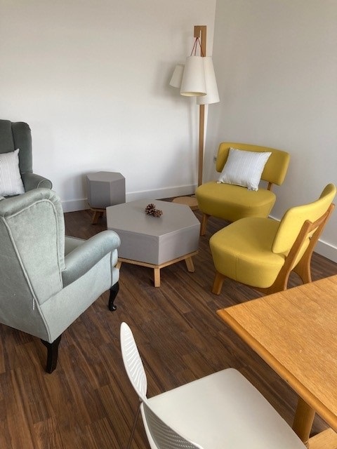 A refurbished room