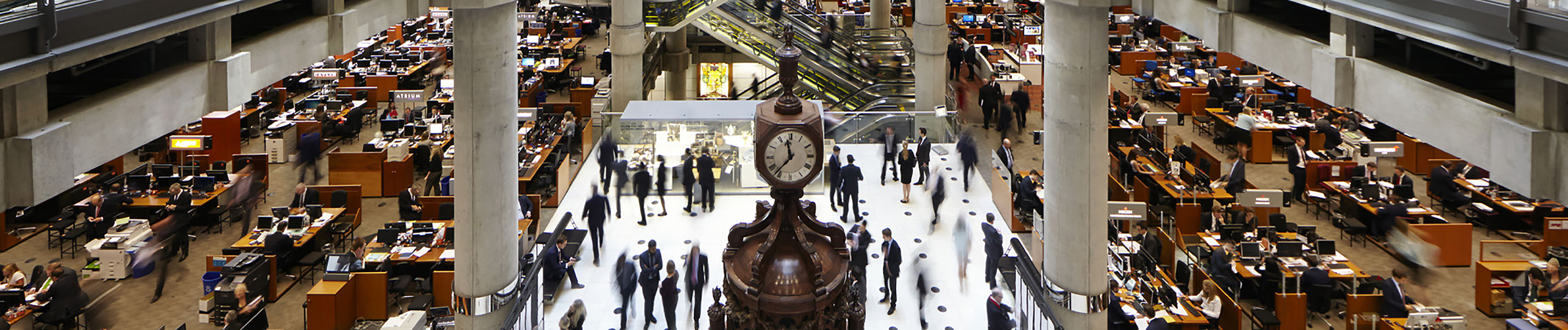 The Underwriting Room in the Lloyd's building