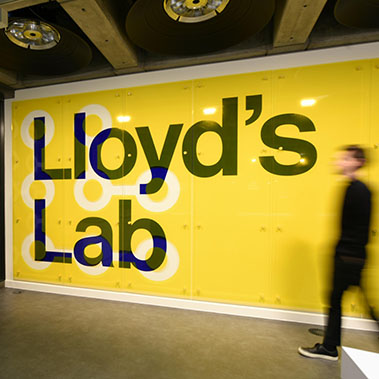 Lloyd's Lab interior