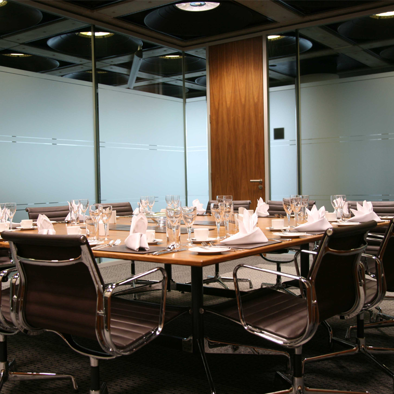 Private dining rooms available for hire in the Lloyd’s building